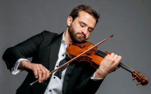 WILLIAM HAGEN, violin, PHOTOGRAPH BY MATT CLAYTON