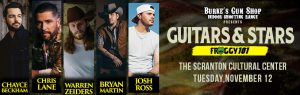 Froggy 101's Guitars & Stars presented by Burke's Gun Shop @ Harry and Jeanette Weinberg Theatre | Scranton | Pennsylvania | United States