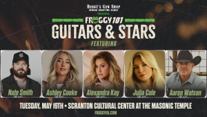 Froggy 101's Guitars & Stars presented by Burke's Gun Shop @ Harry and Jeanette Weinberg Theatre | Scranton | Pennsylvania | United States